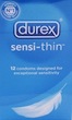 Condom, Male condom - Durex sensi-thin 12 pack